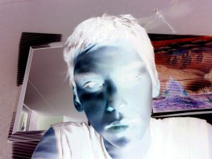 Weird Self Portrait - by R.R.